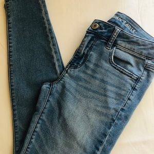 American Eagle Super Stretch Jeggings 4 Short